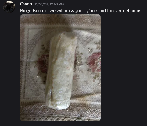 Bingo Burrito